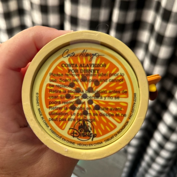 NWT Walt Disney World Parks SCENTED Orange Bird Sketchbook Ear Hat Ornament✨🍊 - Picture 4 of 4